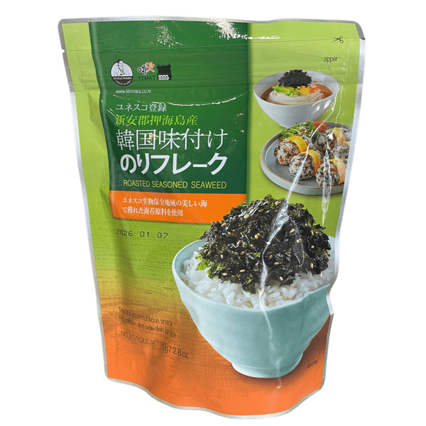 ユネスコ登録 新安郡押海島産 韓国味付けのりフレーク - ナショナルマート通販